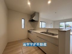 キッチンからご家族との会話ができますね。