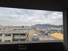 バルコニーから見た眺望