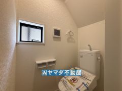 お掃除ラクラク節水トイレ
