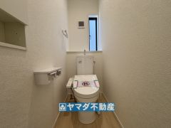 お掃除ラクラク節水トイレ