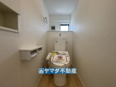 お掃除ラクラク節水トイレ
