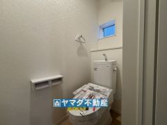 お掃除ラクラク節水トイレ