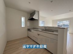 キッチンからご家族との会話に参加できますね