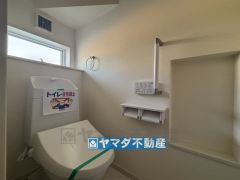 お掃除ラクラク節水トイレ