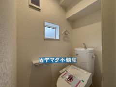 お掃除ラクラク節水トイレ