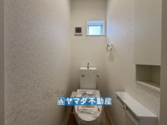 お掃除ラクラク節水トイレ