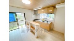 リフォーム済　システムキッチン新品交換