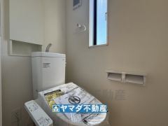 お掃除ラクラク節水トイレ