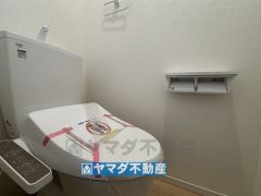 お掃除ラクラク節水トイレ