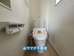 お掃除ラクラク節水トイレ