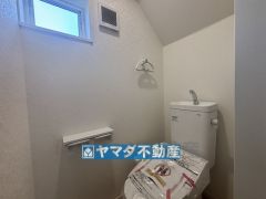 お掃除ラクラク節水トイレ