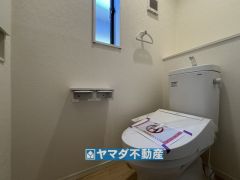 お掃除ラクラク節水トイレ
