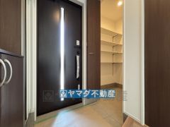 大容量のシューズクローク