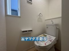 お掃除ラクラク節水トイレ