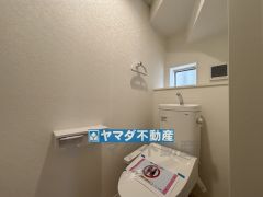 お掃除ラクラク節水トイレ