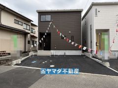 2号棟ケイミュー外壁は汚れが付きにくい効果を併せ持つ特徴があります。
