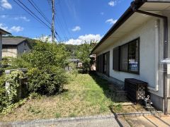 太陽の光がたっぷり当たるお庭