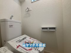 お掃除ラクラク節水トイレ