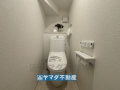 お掃除ラクラク節水トイレ
