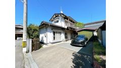 リフォーム中　現地外観写真