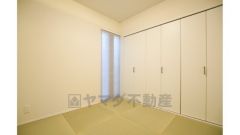 押入付きのタタミルーム