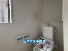 お掃除ラクラク節水トイレ