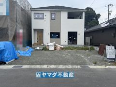 1号棟ケイミュー外壁は汚れが付きにくい効果を併せ持つ特徴があります。