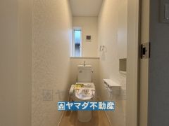 お掃除ラクラク節水トイレ