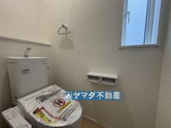 お掃除ラクラク節水トイレ