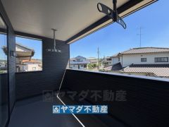 屋根があるので急な雨でも安心ですね