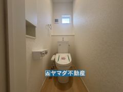 お掃除ラクラク節水トイレ