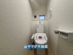 お掃除ラクラク節水トイレ