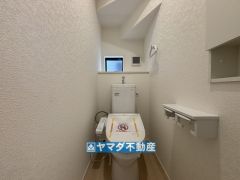お掃除ラクラク節水トイレ