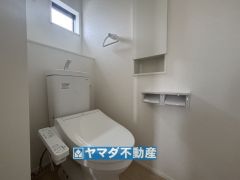 お掃除ラクラク節水トイレ