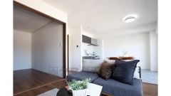 リフォーム済　15帖のリビング　