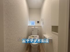 お掃除ラクラク節水トイレ