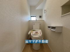 お掃除ラクラク節水トイレ