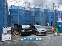 4号棟ケイミュー外壁は汚れが付きにくい効果を併せ持つ特徴があります。