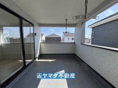 広々バルコニー