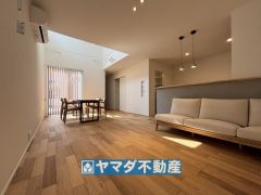 18帖あるリビング