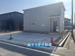 1号棟ケイミュー外壁は汚れが付きにくい効果を併せ持つ特徴があります。