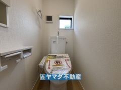お掃除ラクラク節水トイレ