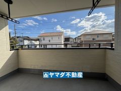 広々バルコニー