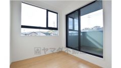 主寝室にあるサンルーム