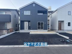 1号棟ケイミュー外壁は汚れが付きにくい効果を併せ持つ特徴があります。