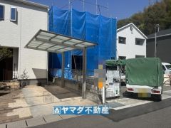 6号棟ケイミュー外壁は汚れが付きにくい効果を併せ持つ特徴があります。