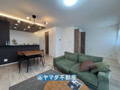 リビングダイニングが一体となった空間