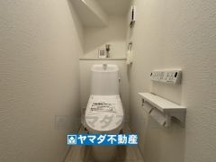 お掃除ラクラク節水トイレ