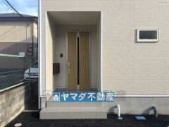 玄関横にはポストが設置