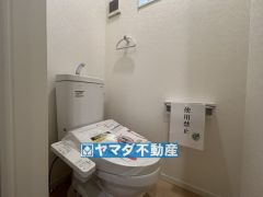 お掃除ラクラク節水トイレ